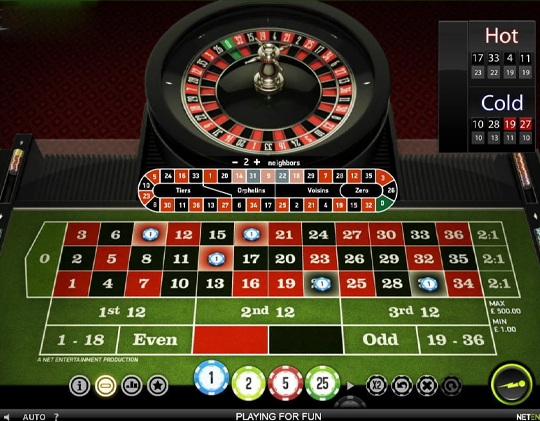 Lucky number vid roulettebordet 231431